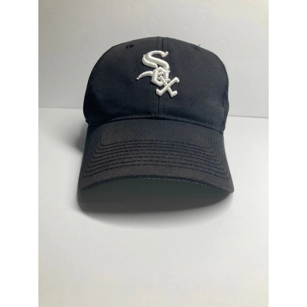 Chicago White Sox YOUTH Cap Hat Black Cooper MLB Baseball Adjustable Outdoor‎